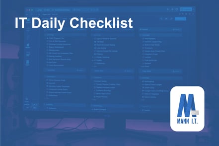 Stop IT Downtime Cold: The Power of a Daily Checklist